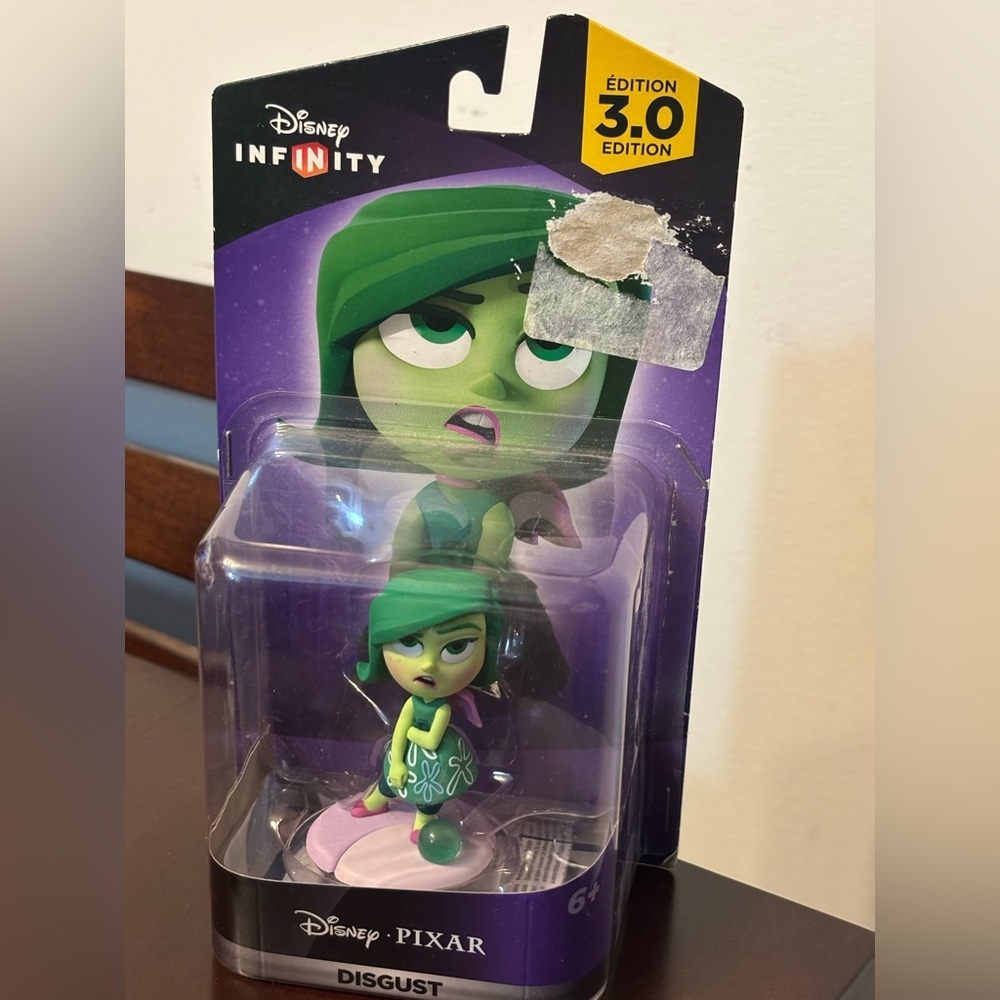Disney Infinity 3.0 Edition Pixar INSIDE OUT Disgust NEW NEVER USED